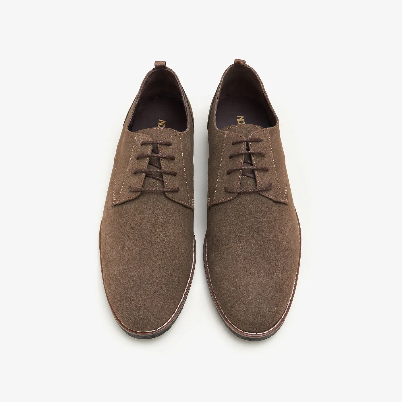 Men's Casual Oxford Shoes Premium Sleek Look Smooth Polished Finish