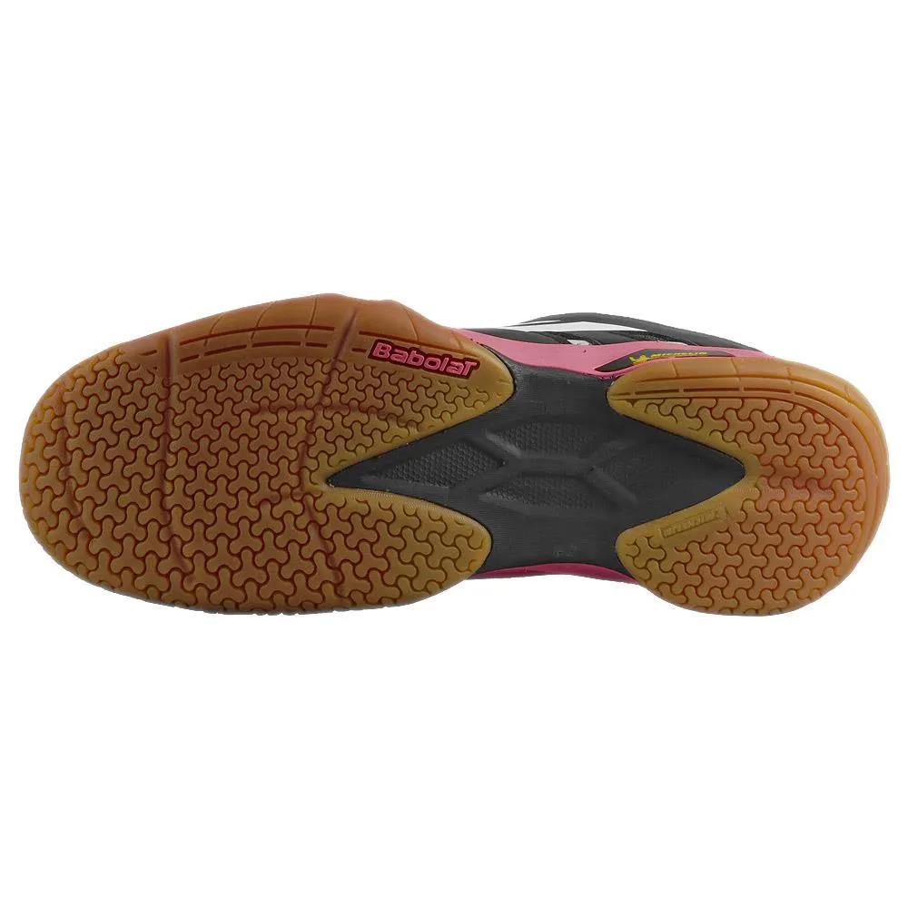 Babolat Women's Shadow Team - Black/Pink Shock-absorbent cushioning