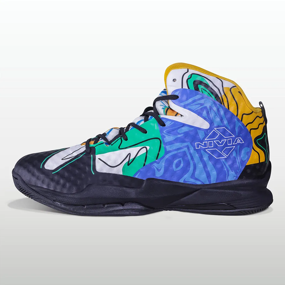 Comfortable Support Step Comfort Nivia Street Art Basketball Shoes