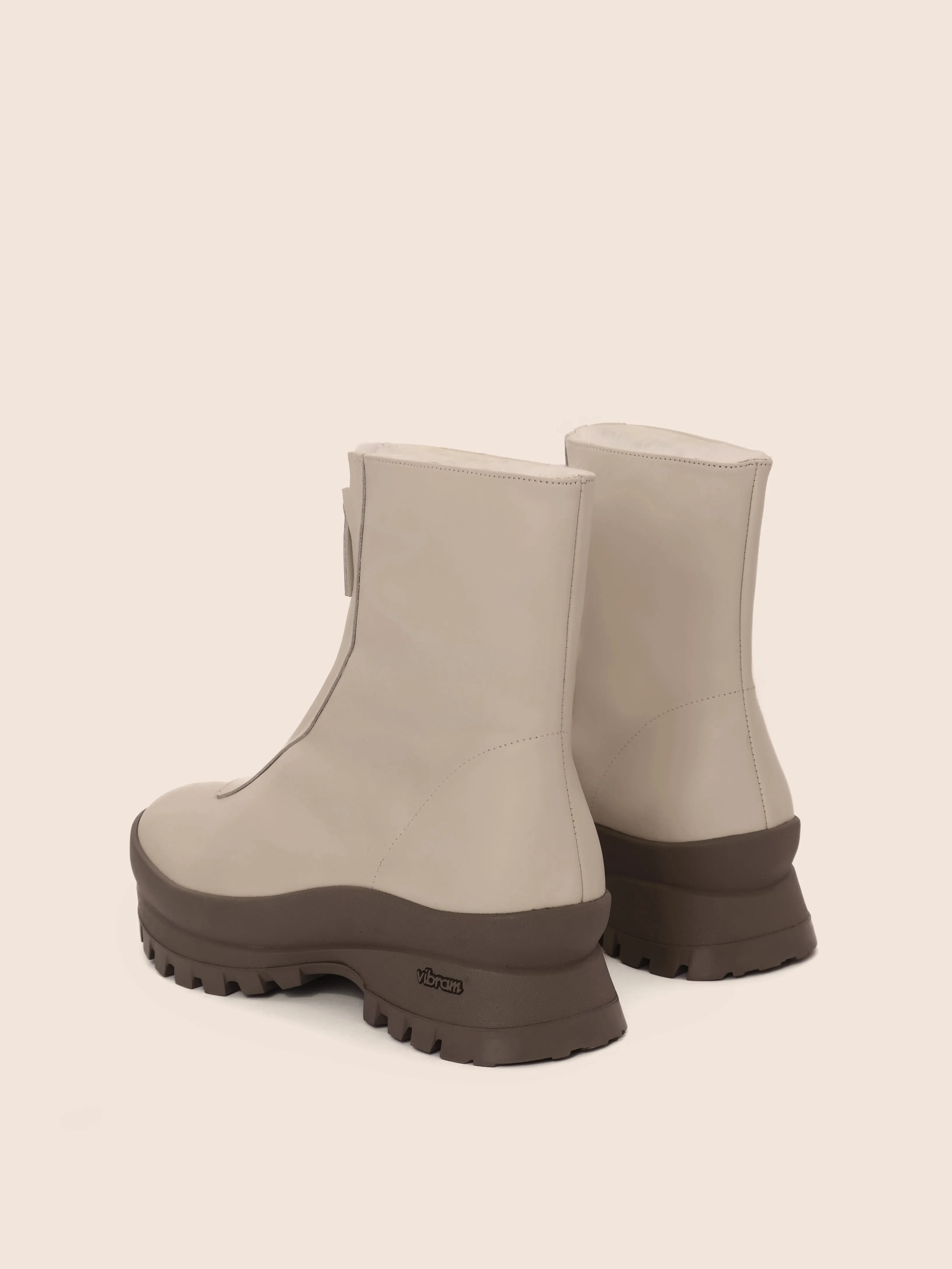 Comfort Zone Estrella Combo Taupe Lined Boot