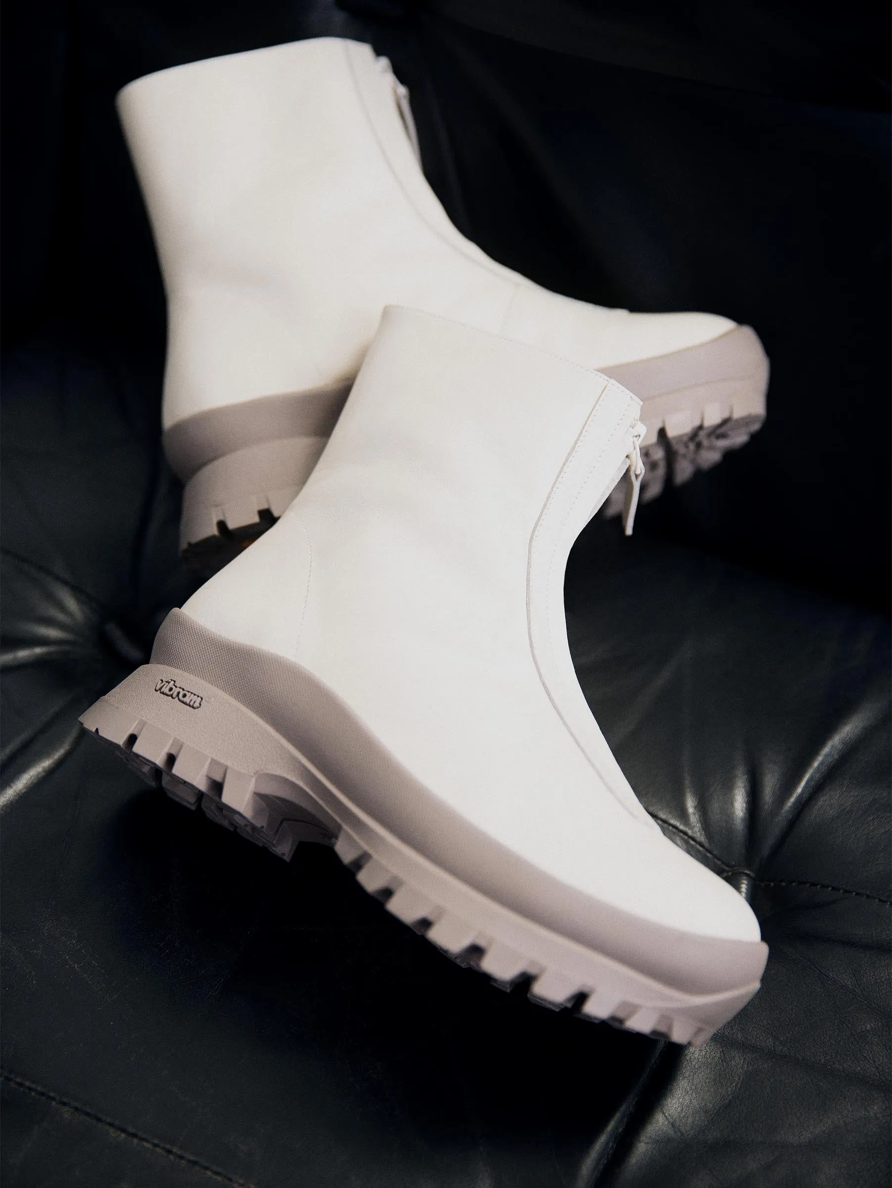 Estrella Combo Taupe Lined Boot Dust Guard Ankle Coverage