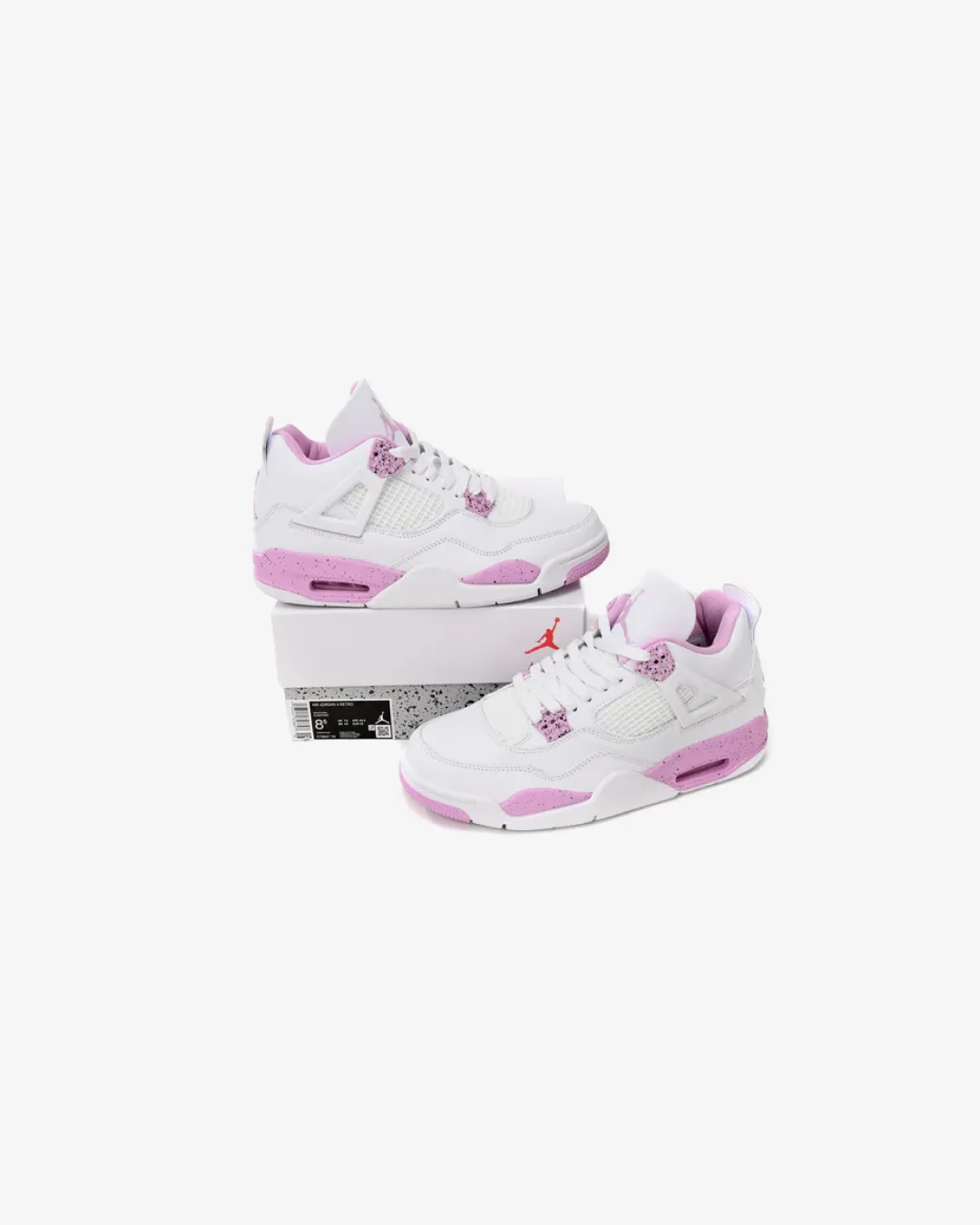 Air Jordan 4 Pink Oreo Sneakers lightweight - upper shoes ventilated upper running shoes