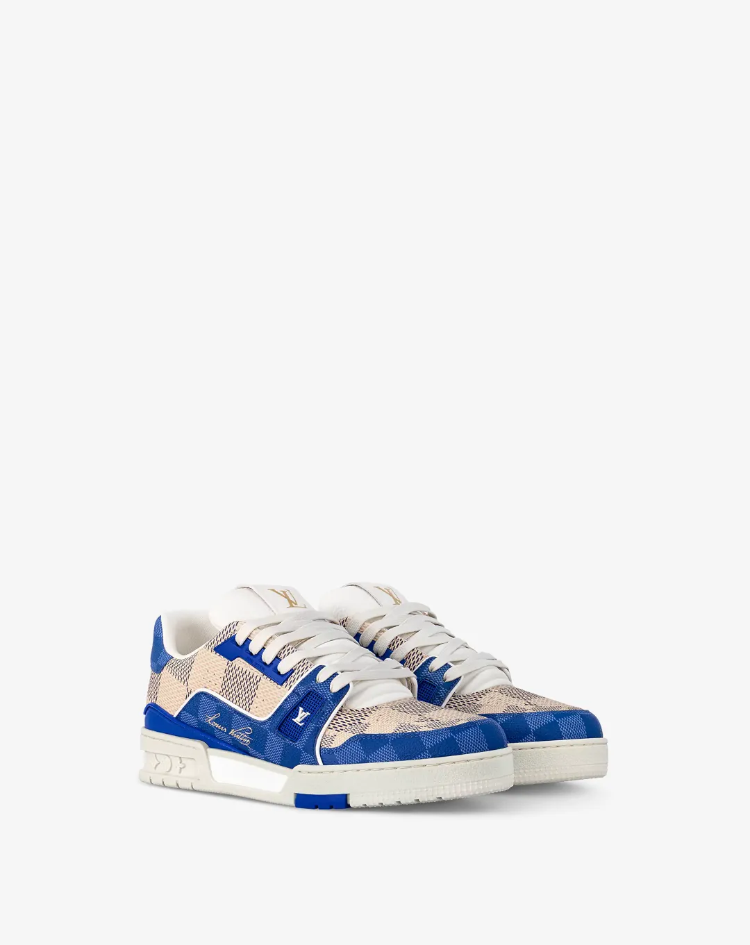 Louis Vuitton Trainer Damier Sneakers. Adjustable Fit