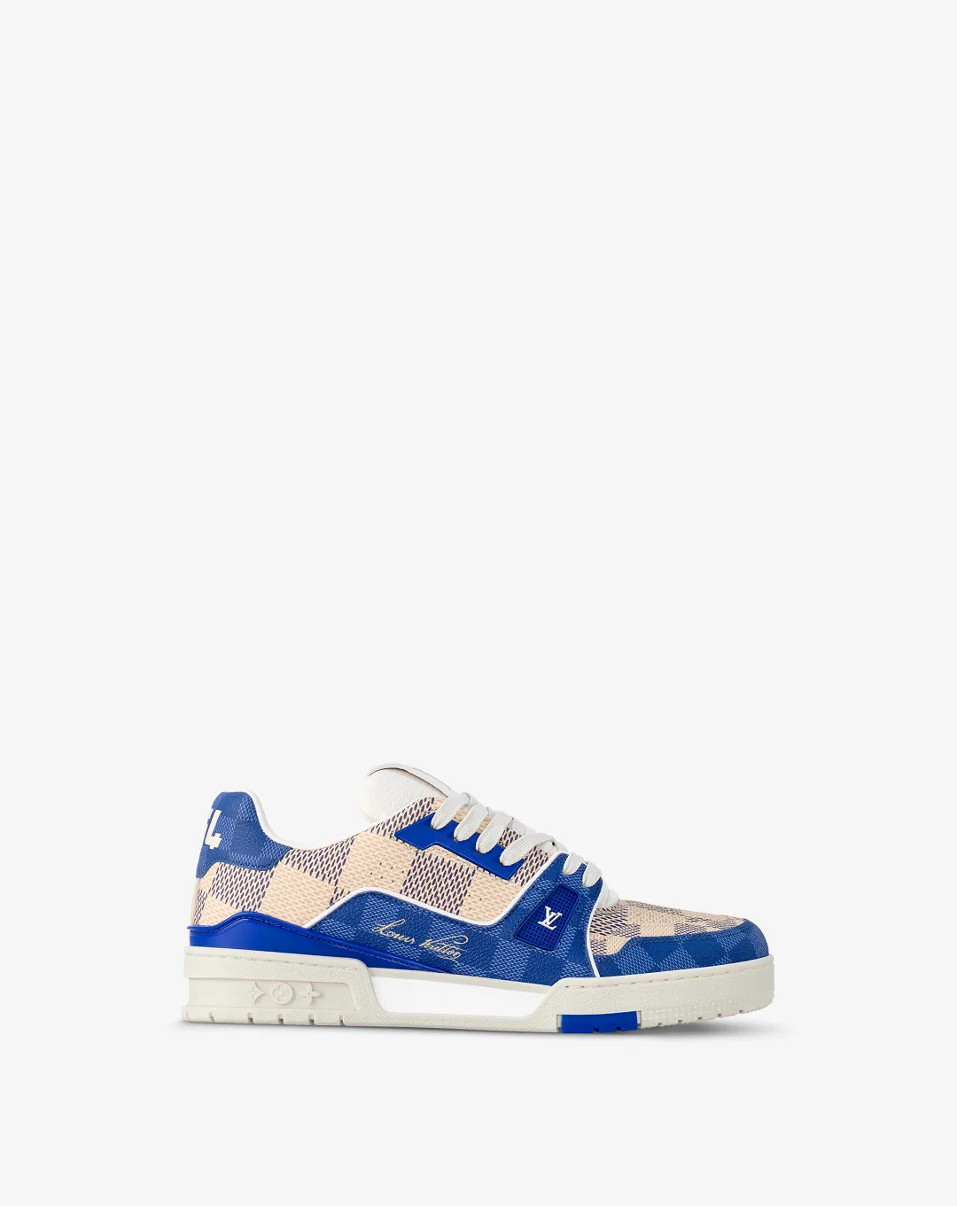 Shine Bright Louis Vuitton Trainer Damier Sneakers.