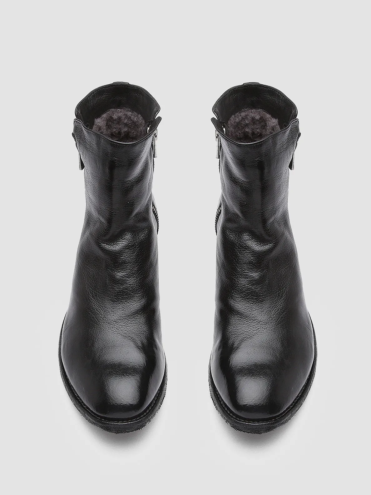 Timeless Edge LEXIKON 097 - Black Leather Booties