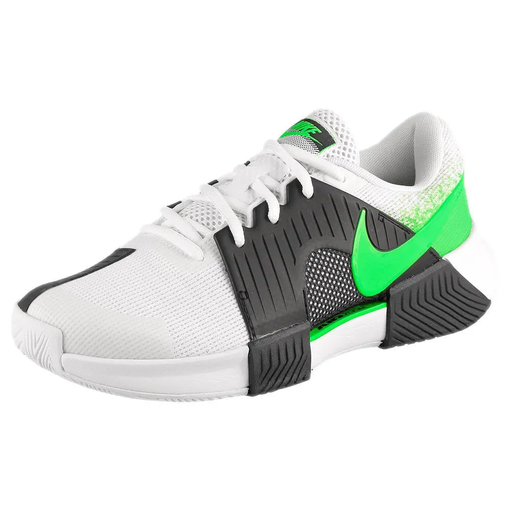 Fitness Trail Step Ease Nike Women's Air Zoom GP Challenge 1 - White/Poison Green