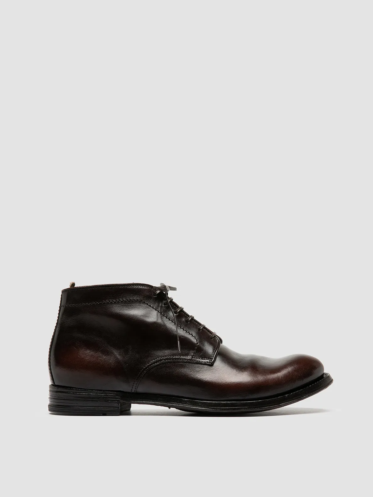 ANATOMIA 88 - Brown Leather Chukka Boots Smooth Form