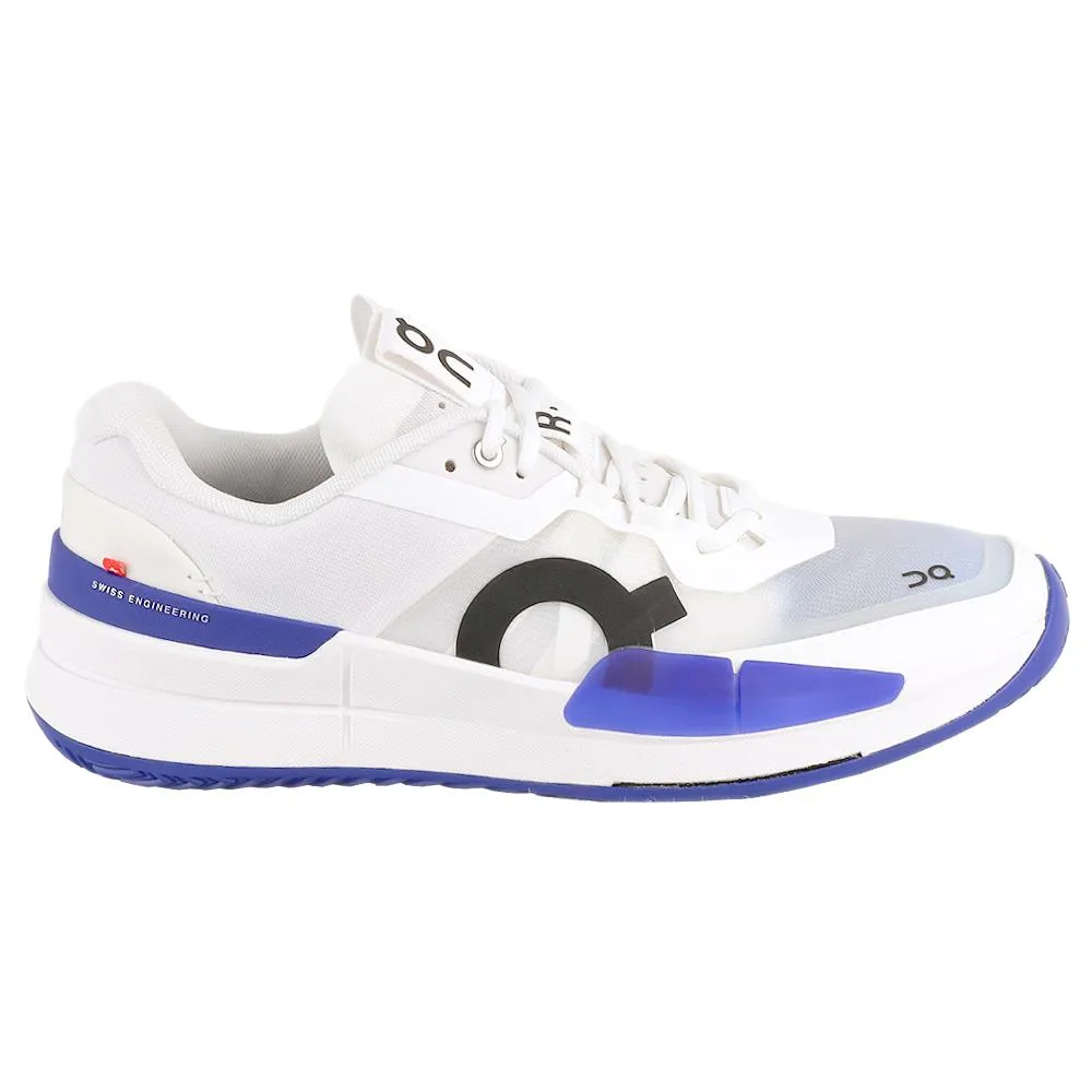 On Men's THE ROGER Pro 2 - White/Indigo Adjustable Laces