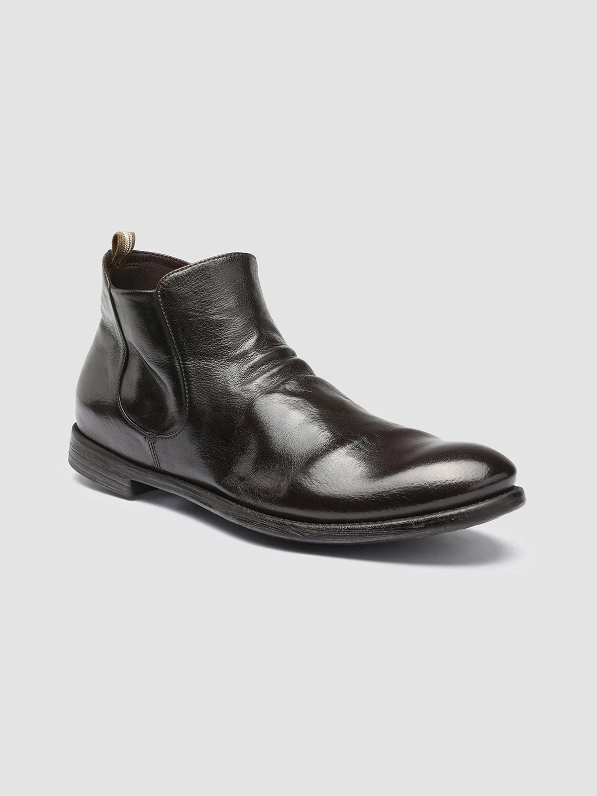 ARC 514 - Brown Leather Boots Long Day Fresh Fit