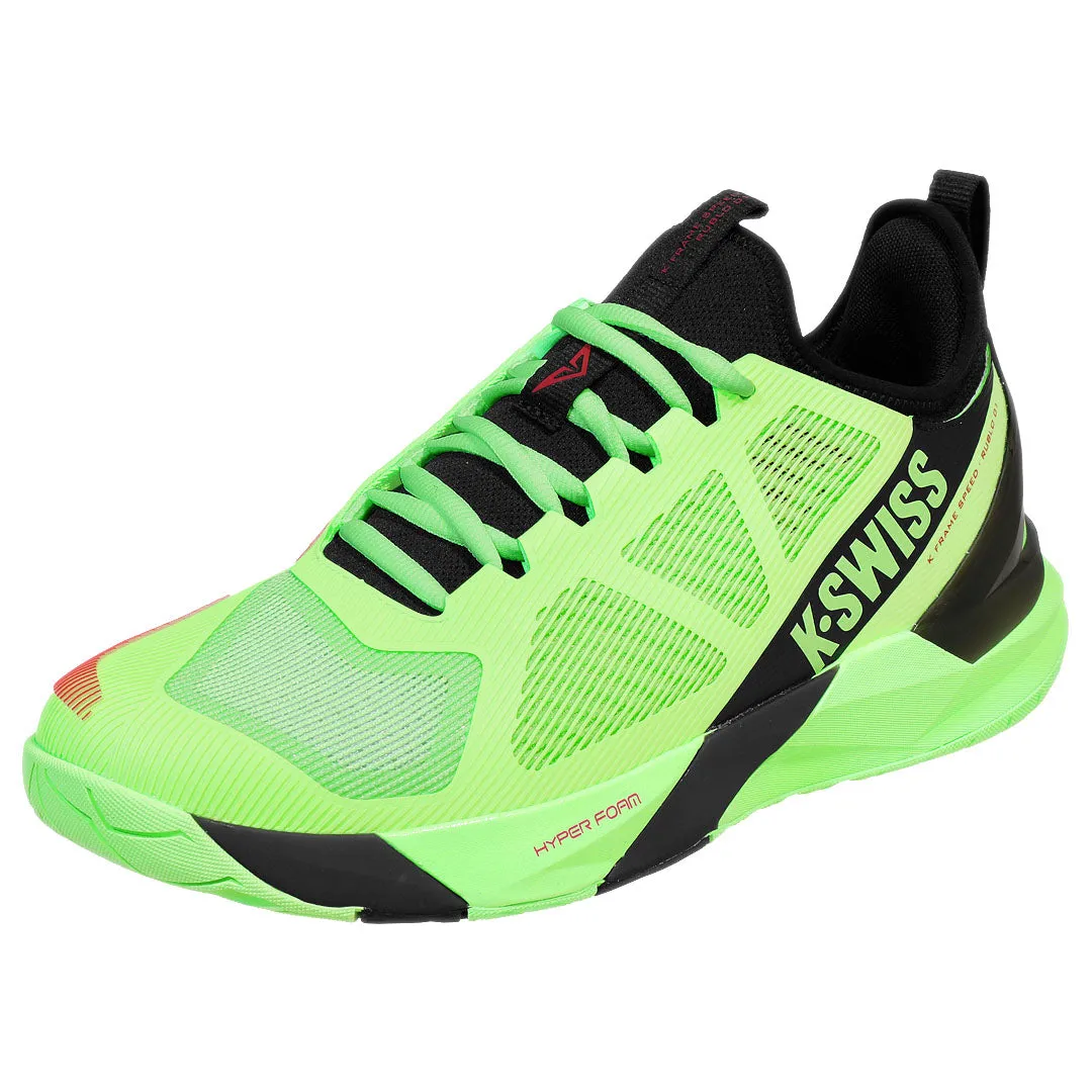 K-Swiss Men's K-Frame Speed Rublo - Soft Neon Green/Black Casual Athletic All Day Comfort