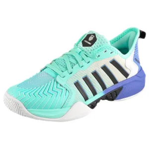 K-Swiss Women's Pickleball Supreme - Tanager Turquiose/Persian Jewel Everyday Look Supportive Comfort