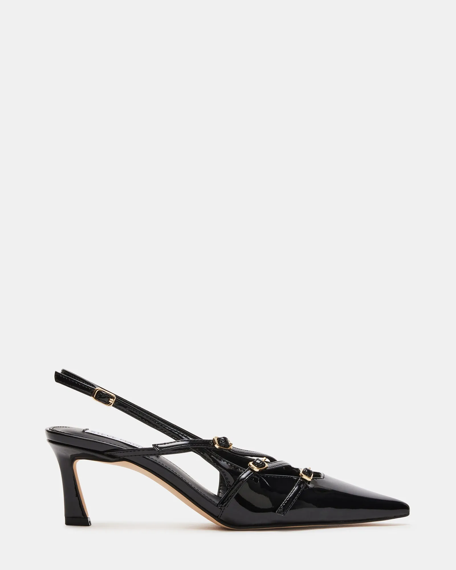 LIANA BLACK PATENT Fall Fashion Pumps