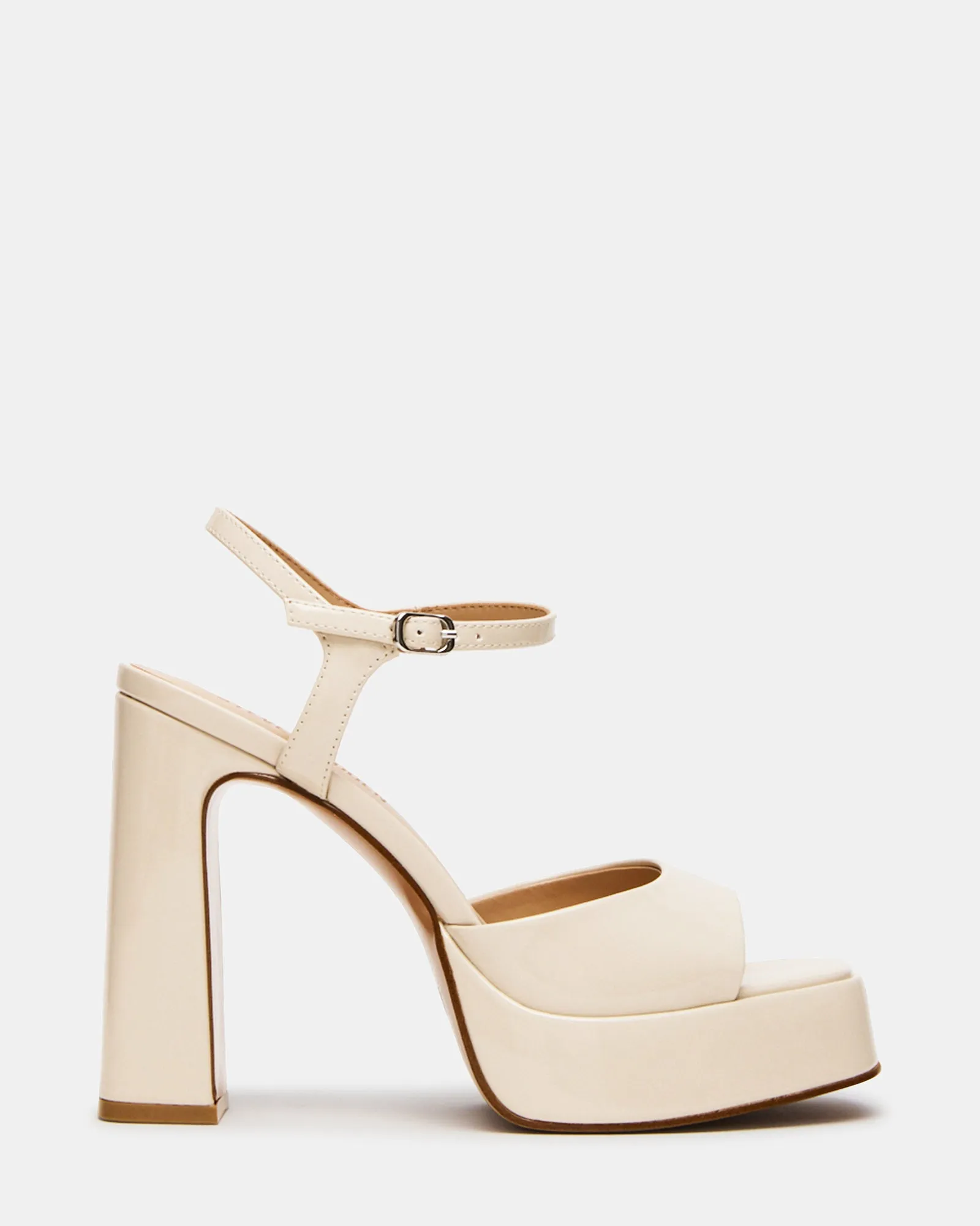 LIANDRA BONE PATENT Casual Platform Heels