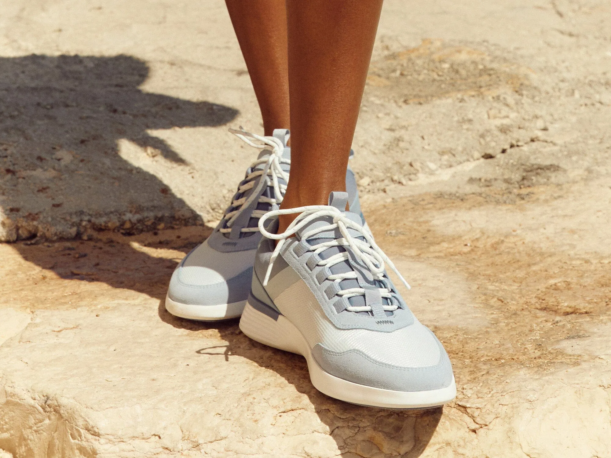 Light Blue / White