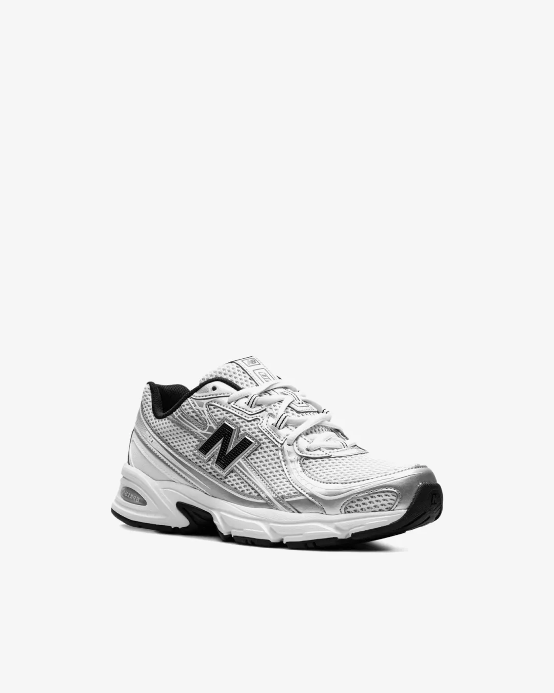 New Balance 740 WHITE BLACK SILVER Court Grip