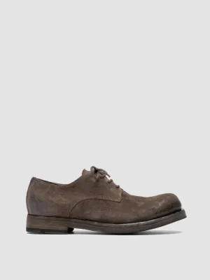 Gentle Edge Sharp Finish BULLA DD 311 - Green Suede Derby Shoes
