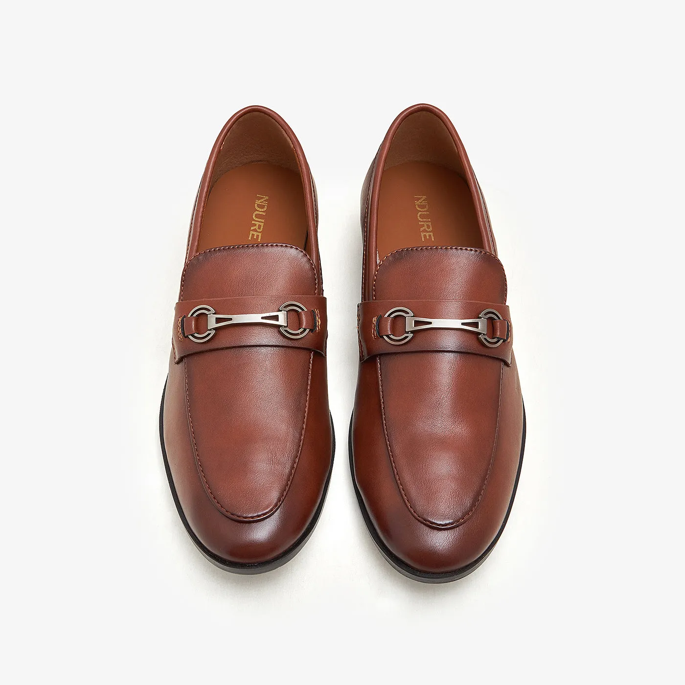 Men's Horsebit Buckled Shoes Fine Edge