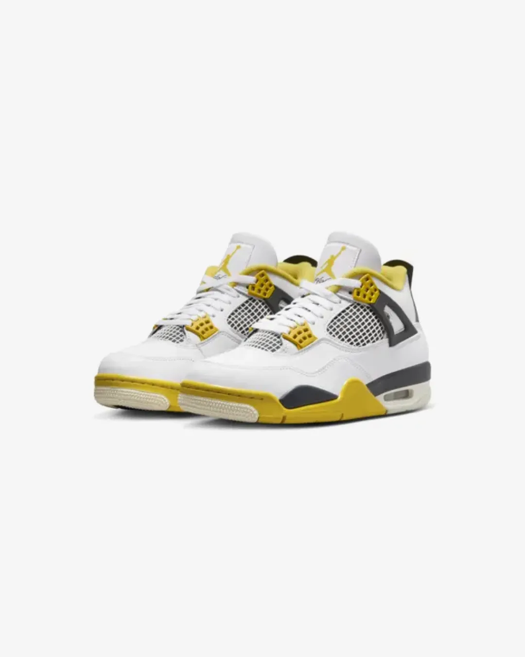 gym - goers Trail Performance Air Jordan 4 Retro "Vivid Sulfur" Sneakers