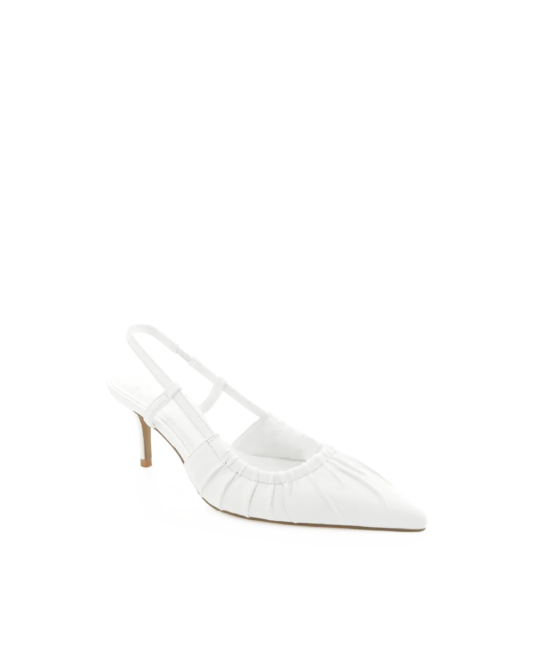 DANI - WHITE Traction Outsole Bold Stilettos