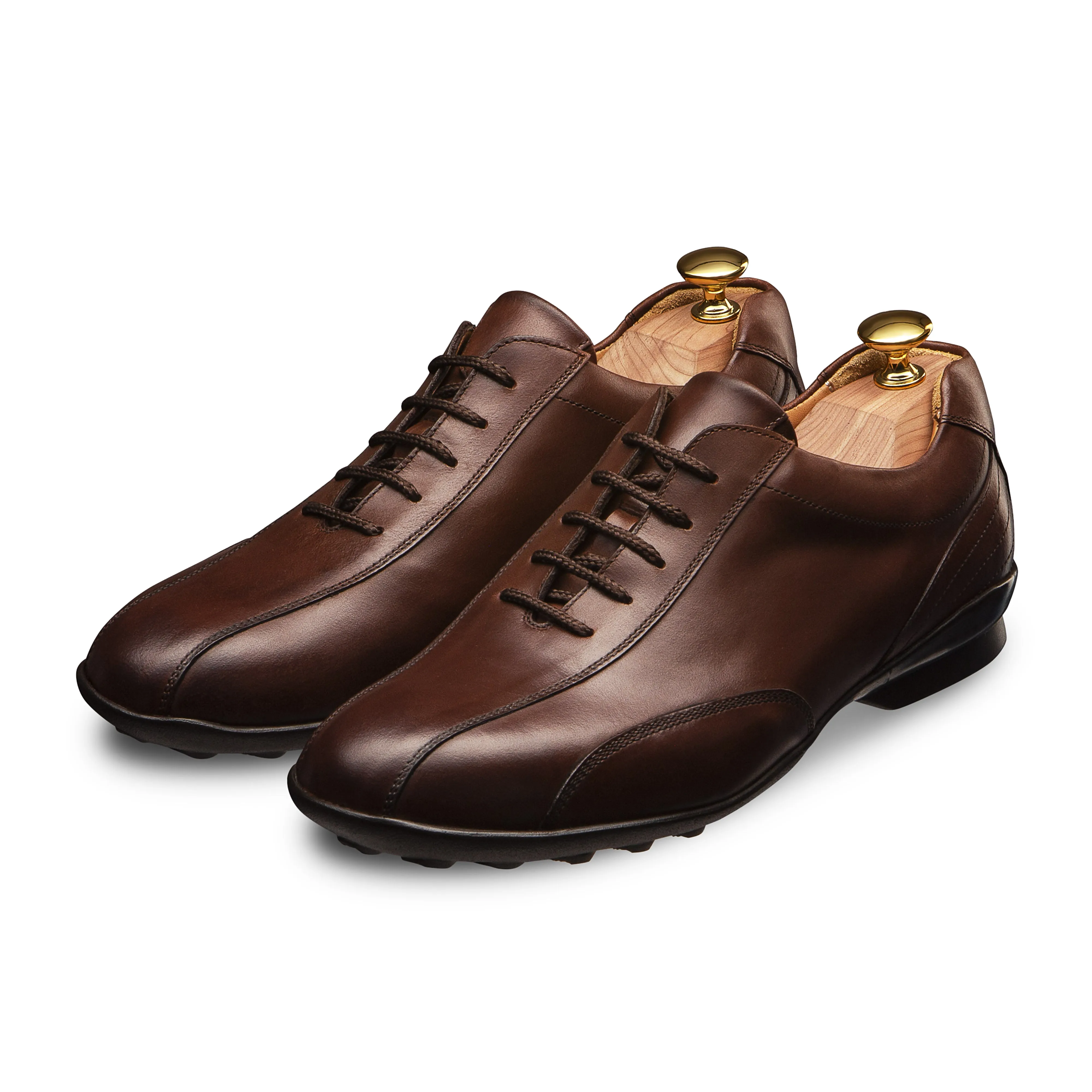 Sneakers Bowl 363 marron Stretch Step