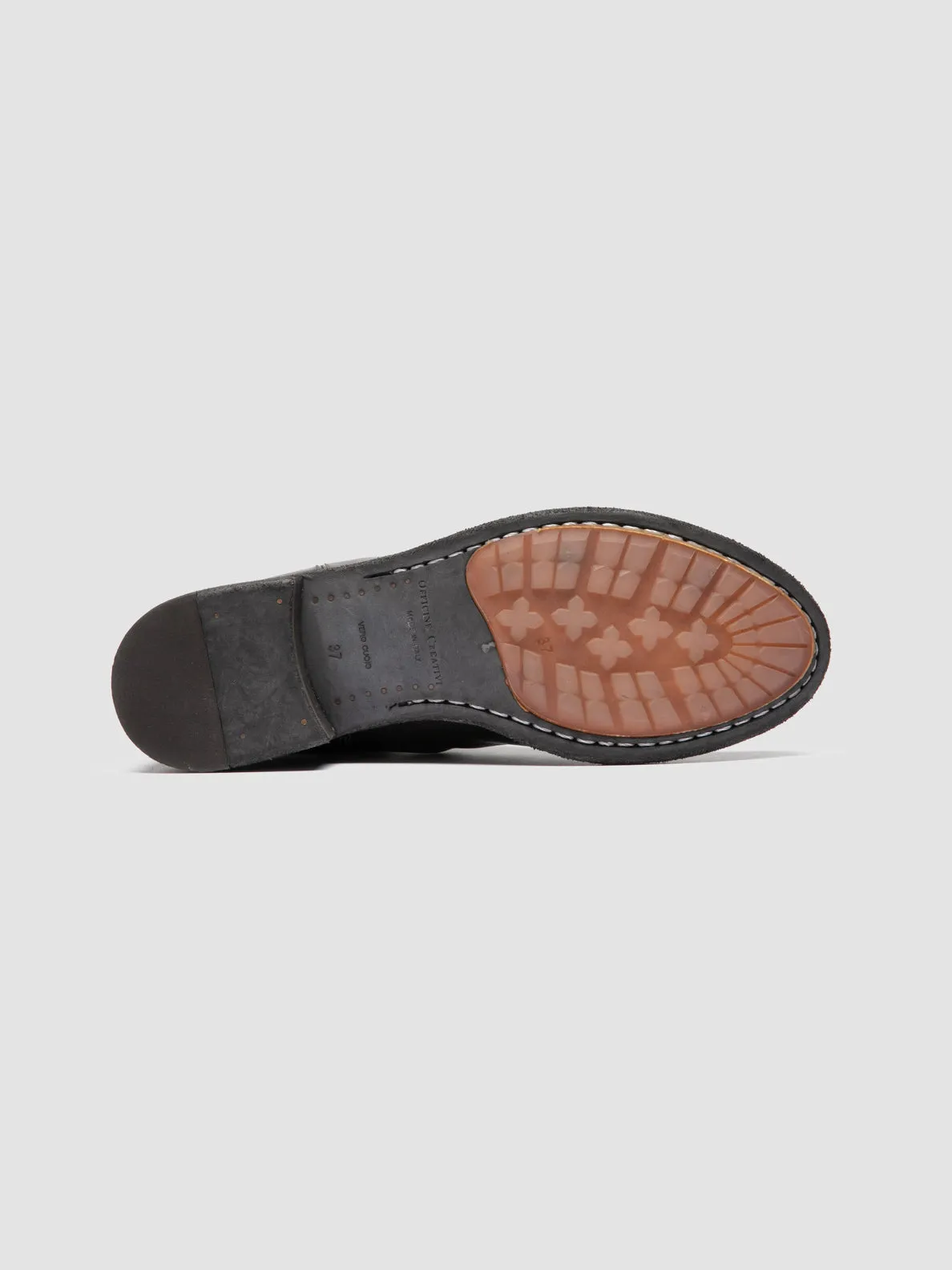 Office Casual Heat Jog LISON 017 - Grey Leather Chelsea Boots