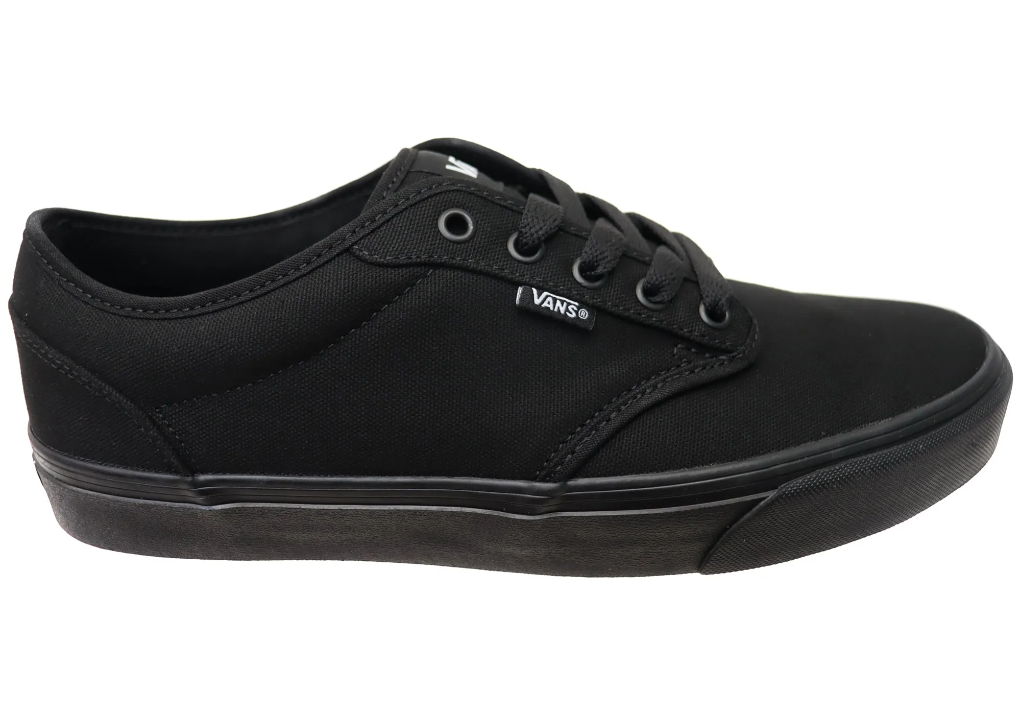 Vans Mens Atwood Canvas Comfortable Lace Up Sneakers Street Session
