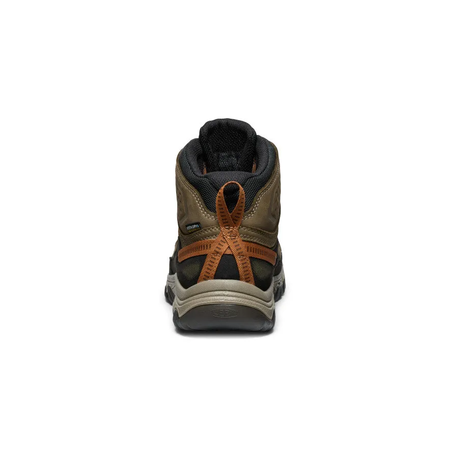 Men's Targhee IV Waterproof Hiking Boot  |  Sea Turtle/Roasted Pecan Supportive sole Protective Gear