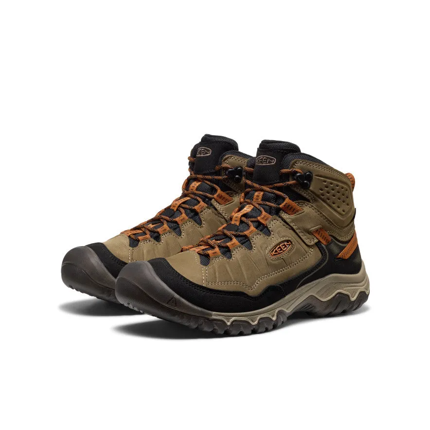 Men's Targhee IV Waterproof Hiking Boot  |  Sea Turtle/Roasted Pecan Soft Footbed Soft Inner Lining