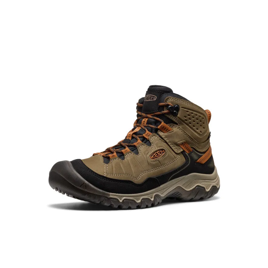 Men's Targhee IV Waterproof Hiking Boot  |  Sea Turtle/Roasted Pecan Sleek Design Warm Insulation