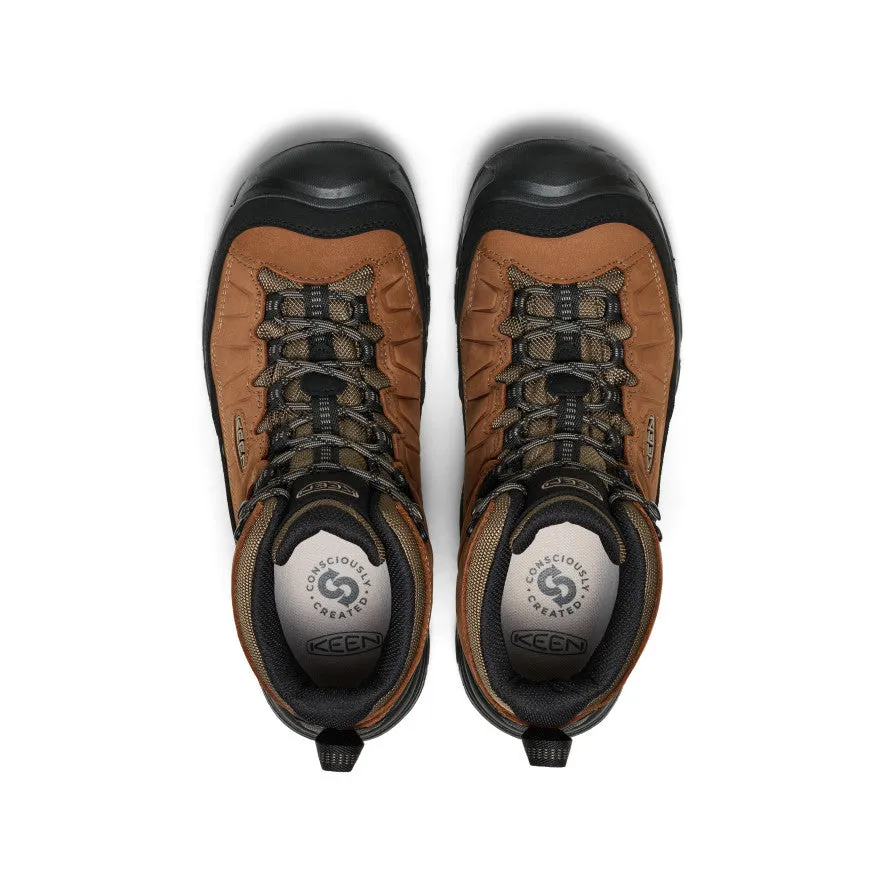 Maximum Traction Men's Targhee IV Waterproof Hiking Boot  |  Bison/Black