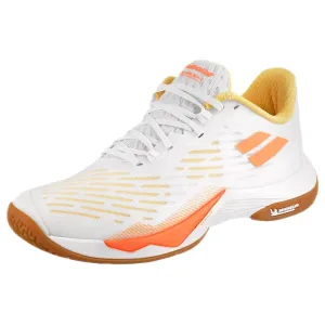 Air Prime Burst Prime Babolat Women's Shadow Tour 5 - White/Salmon