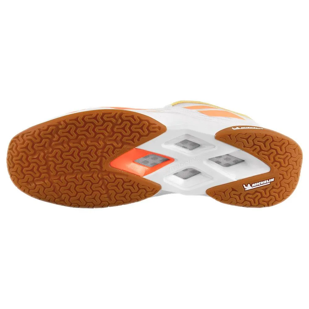 Babolat Women's Shadow Tour 5 - White/Salmon Fitness Trail