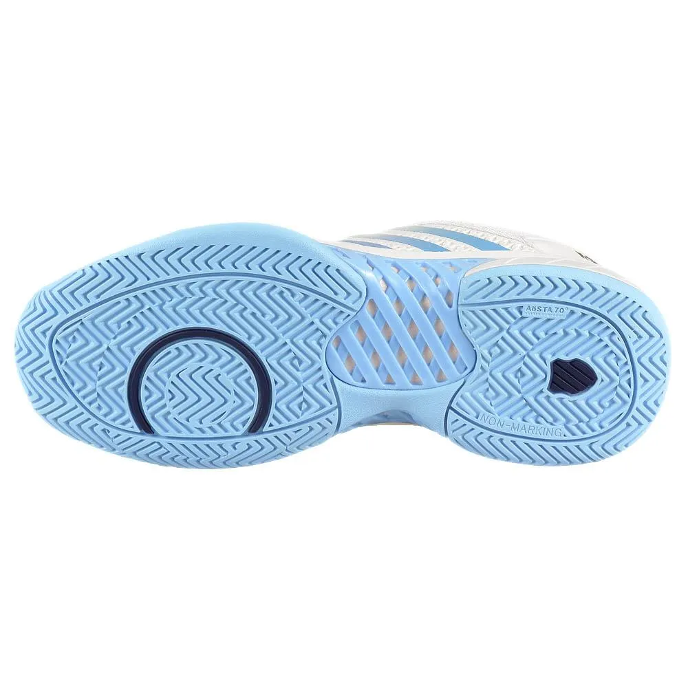 slip-resistant K-Swiss Women's Express Light Pickleball - Bright White/Open Air