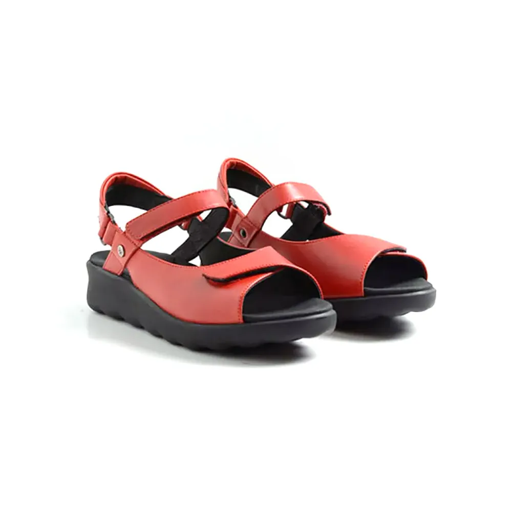 Luxe Touch Signature grip Pichu Sandal - 350 Red