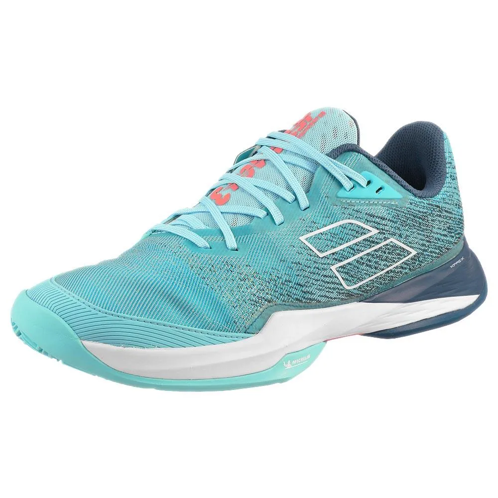 Soft Step Babolat Men's Jet Mach III - Clay - Angel Blue