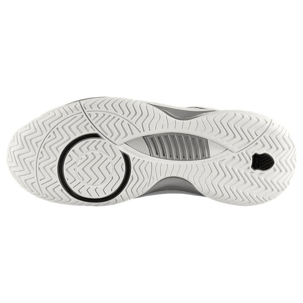 K-Swiss Women's Hypercourt Supreme 2 - White/Black Rubberized Finish Boosted look