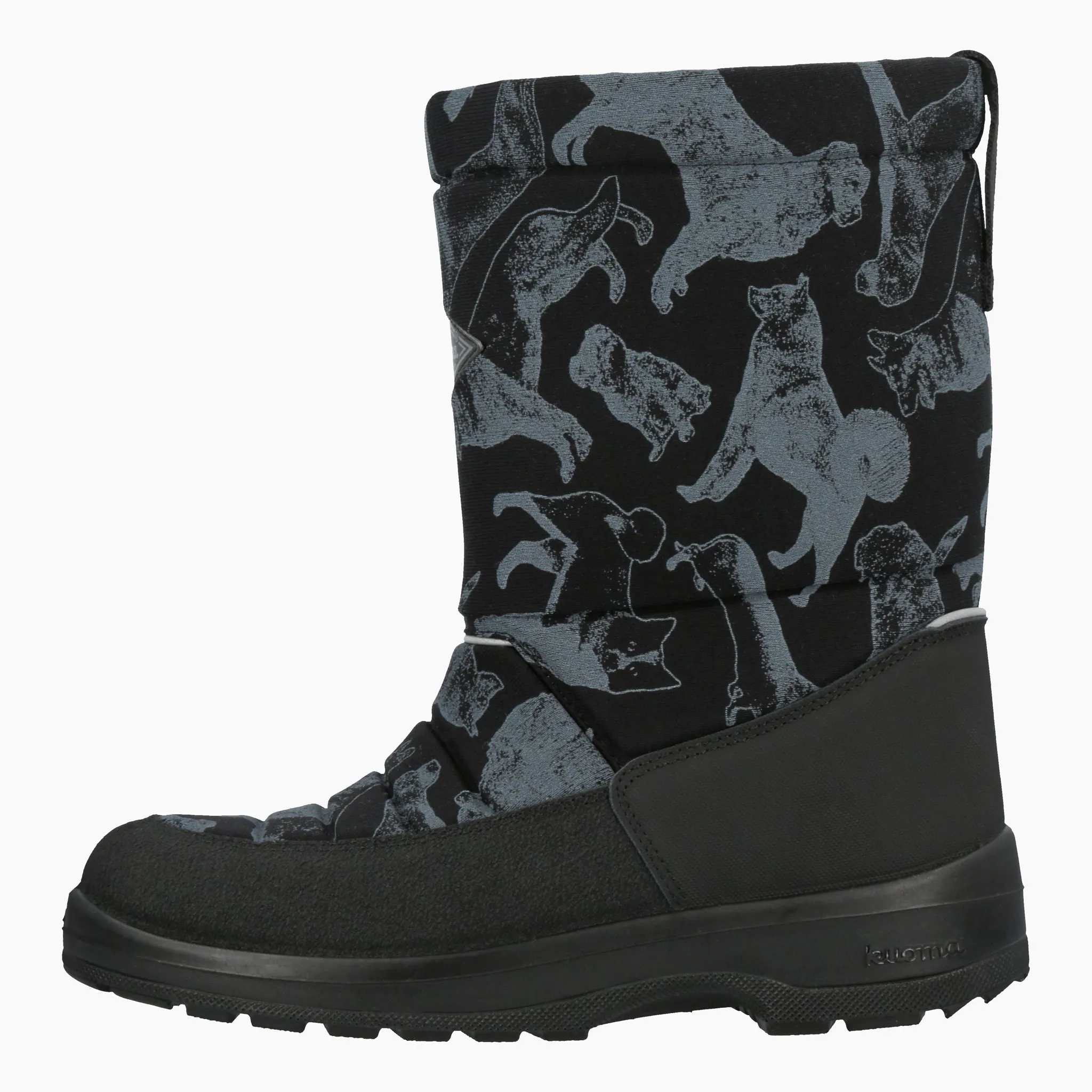 Winter boots Lady, Black Dogs Ranch Wear Travel Companion