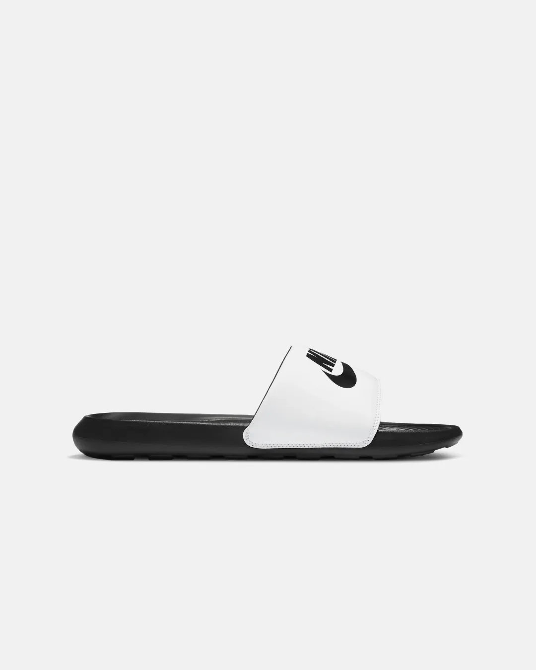futuristic running option Sprint Nike Victori One Slide - White/Black