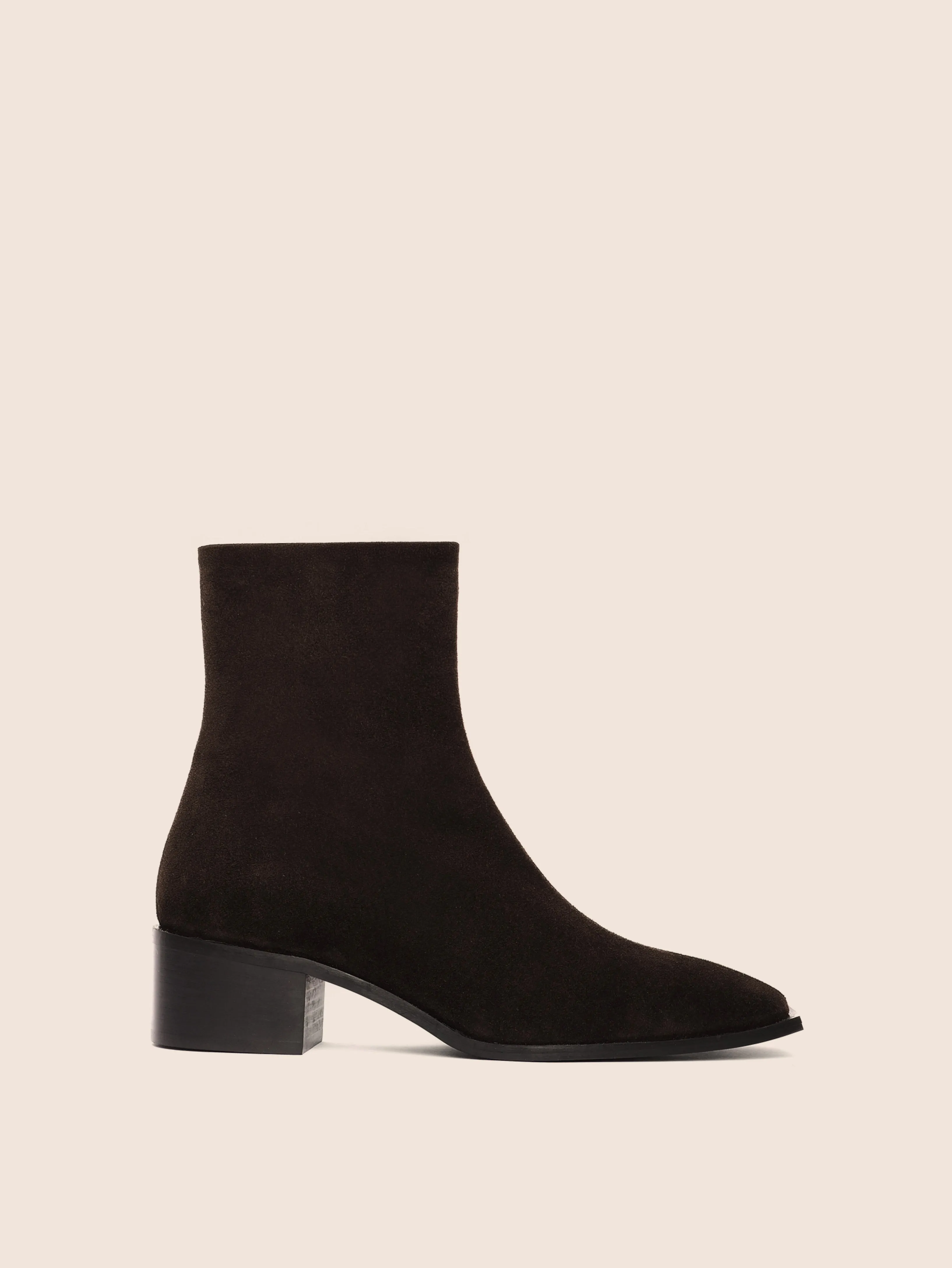 Palma Brown Suede Boot Premium Leather