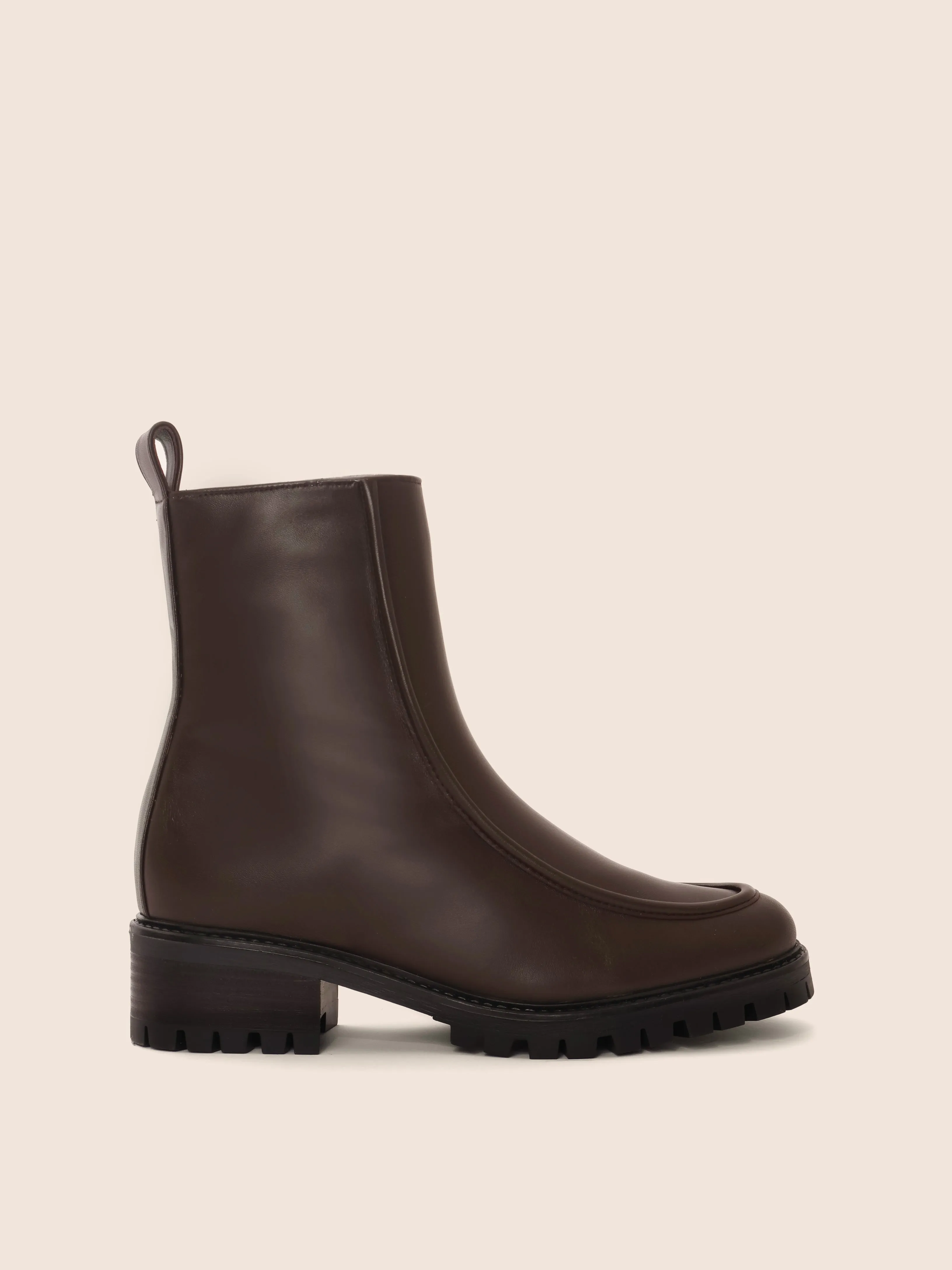 Vigo Dark Brown Lined Boot Waterproof Design Stylish Design