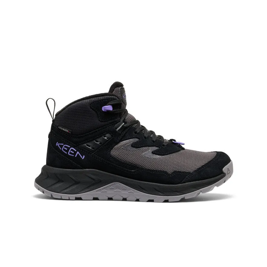 Crisp Edge Women's Hightrail Polar Hiking Boot  |  Black/Aster Purple