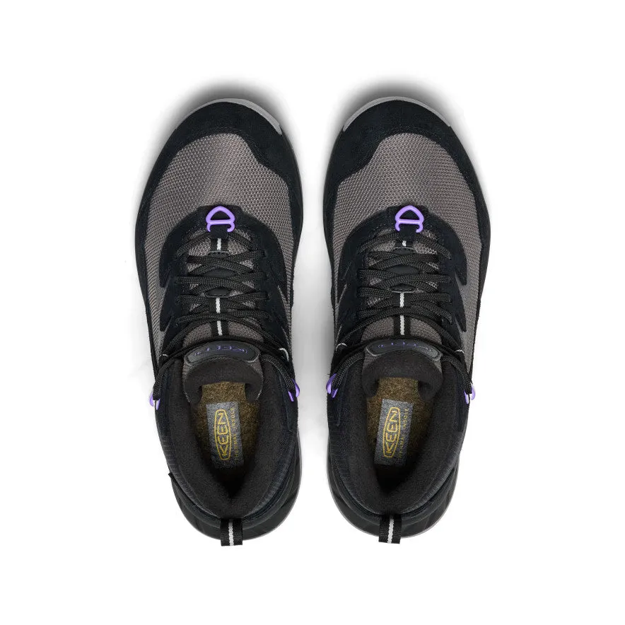 Women's Hightrail Polar Hiking Boot  |  Black/Aster Purple Comfort Trekking