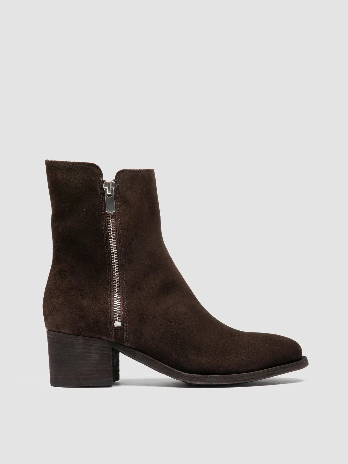 Track Trek Smart Footwear DENNER 103 - Brown Suede Booties