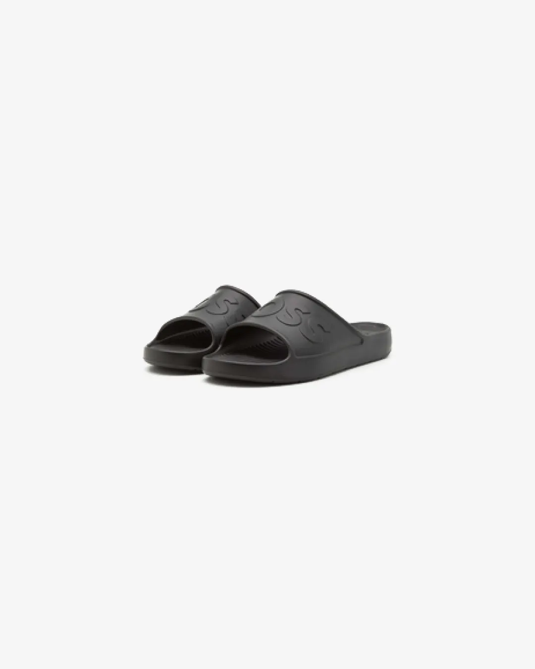 Boss Darian Perforated Pool 'Black' slide shooting shoes