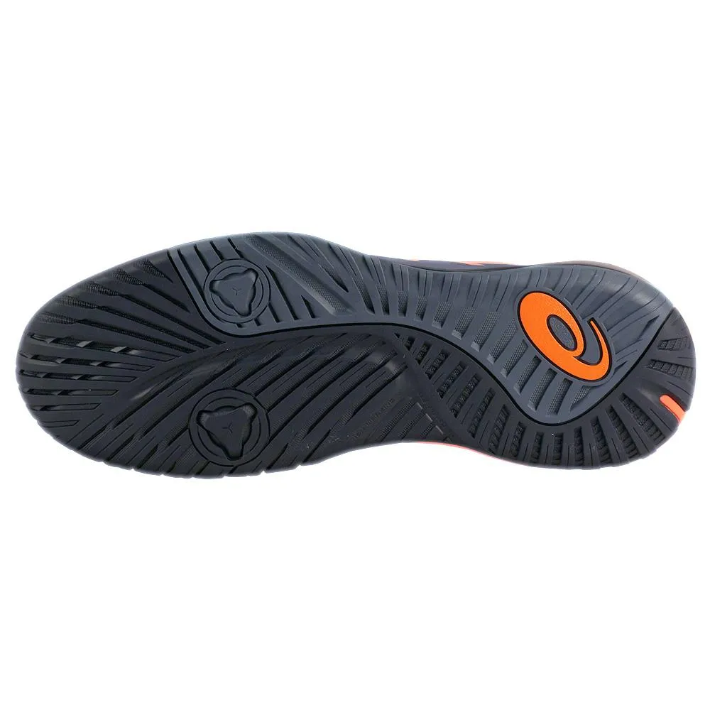 Clean Build Outdoor Run Asics Men's Gel-Resolution X - Greyish Purple/Nova Orange