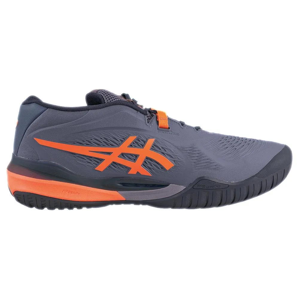 Structured chic Asics Men's Gel-Resolution X - Greyish Purple/Nova Orange