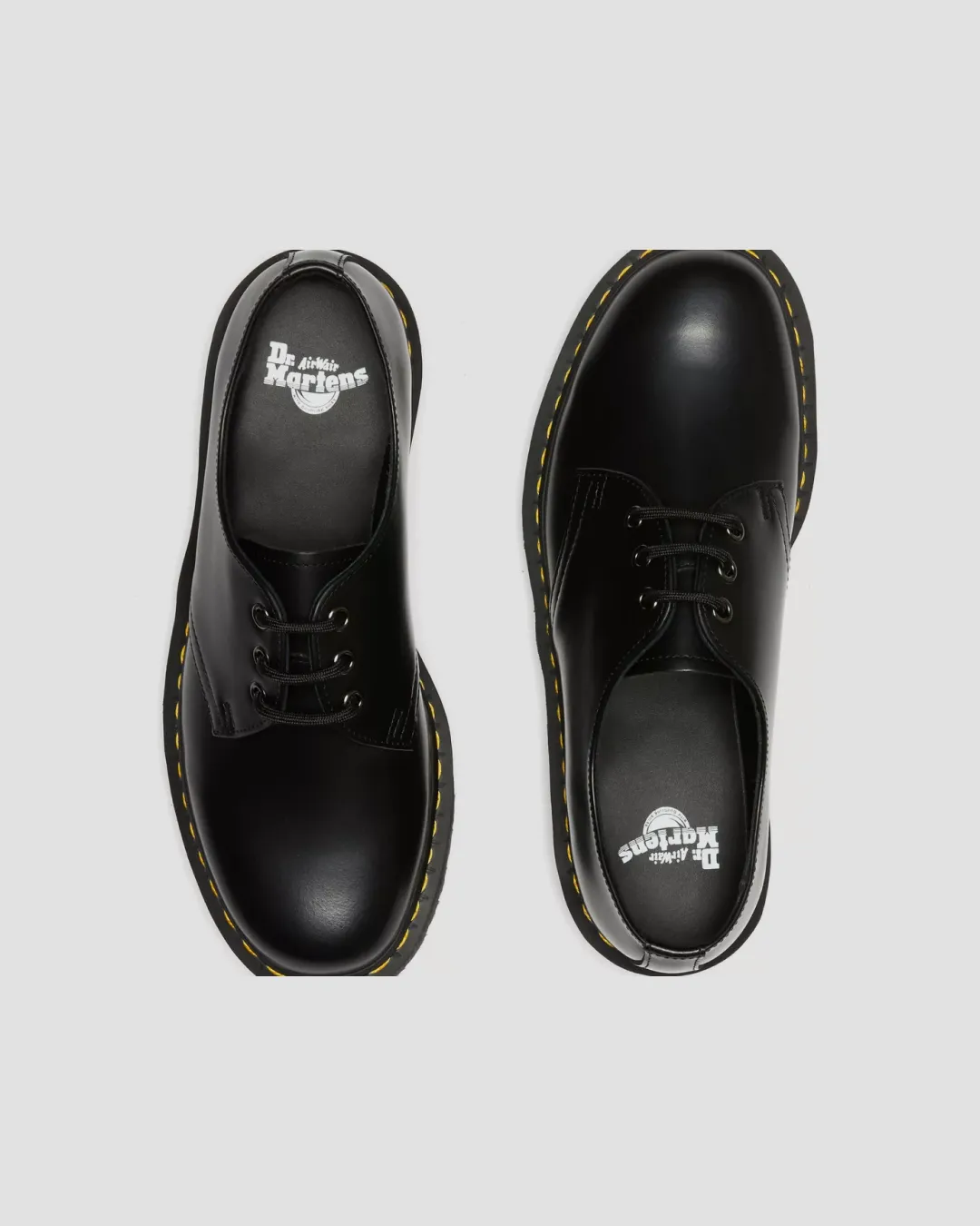Dr. Martens 1461 Quad Platform ??Smooth Leather' Shoe Traditional