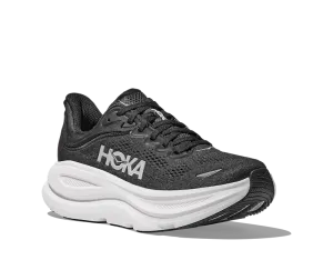 HOKA Men's Bondi 9 Black/White medieval - themed running option custom - fit shoes