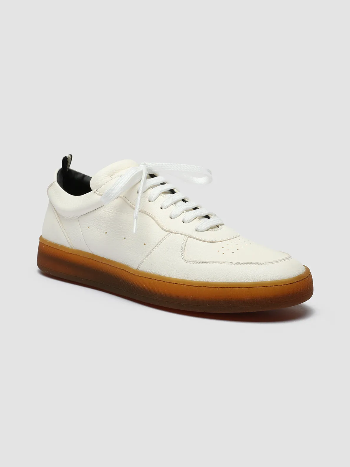 Multi-functional durability ASSET 001 - White Leather Sneakers
