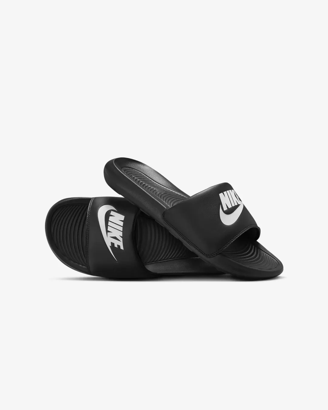 Nike Victori One Slide - Black Charity run Travel Essential